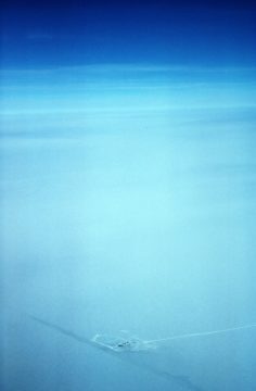 A large body of water.