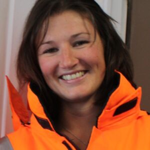 A person smiling for the camera.