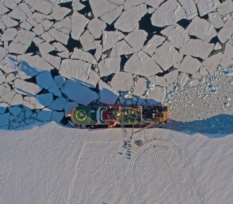 RRS Sir David Attenborough at English Coast