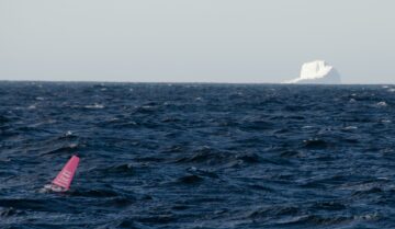 A boat on a body of water