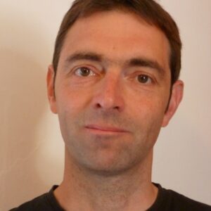 A man looking at the camera.