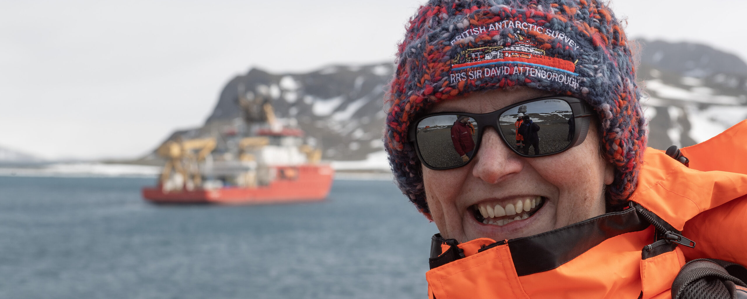 A much enjoyed short run ashore during a journey south on RRS Sir David Attenborough