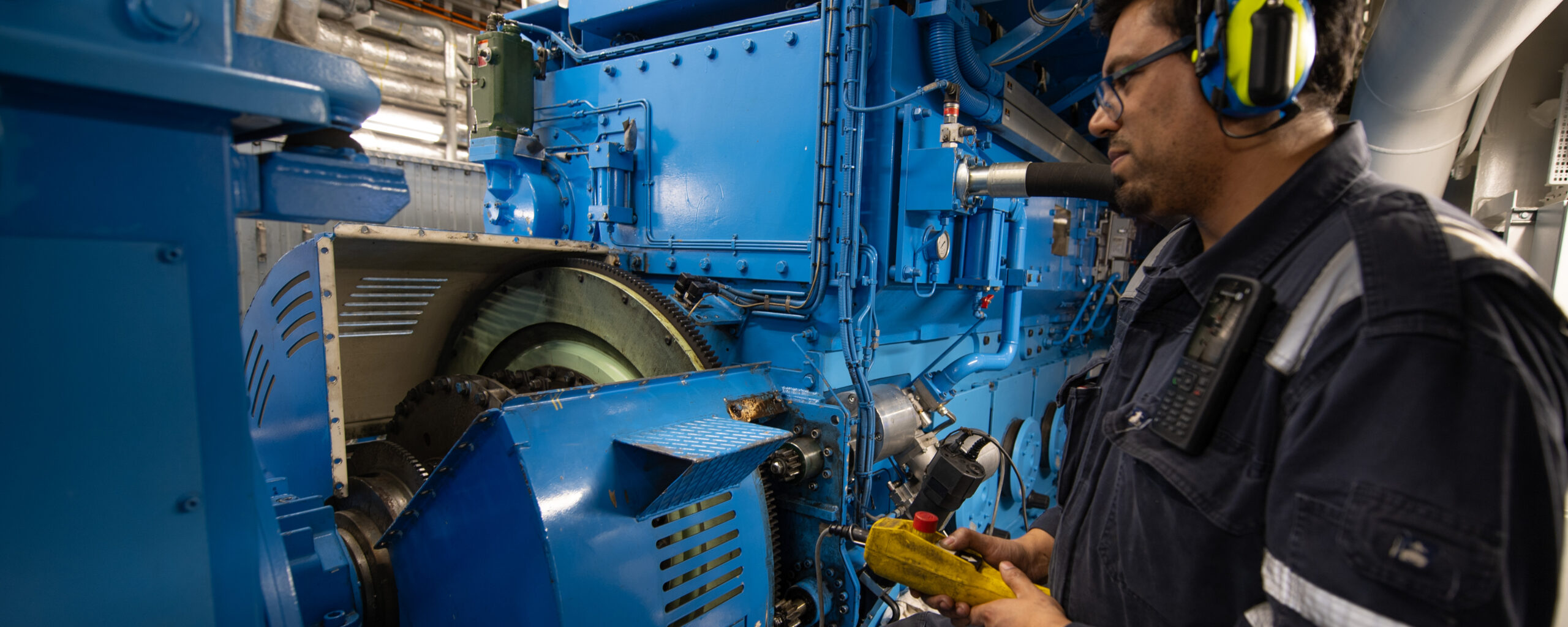 Chief engineer on the RRS Sir David Attenborough