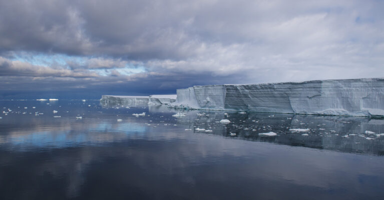 ice shelf edge