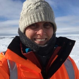 A person wearing a hat.