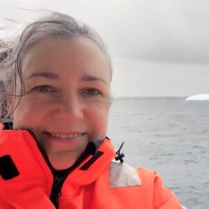 A person posing for the camera