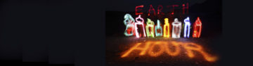 Earth hour banner