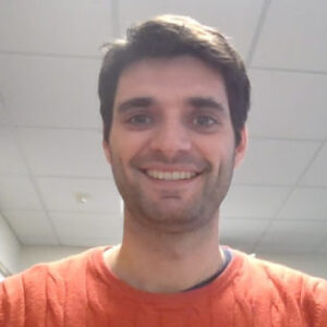 A person posing for the camera