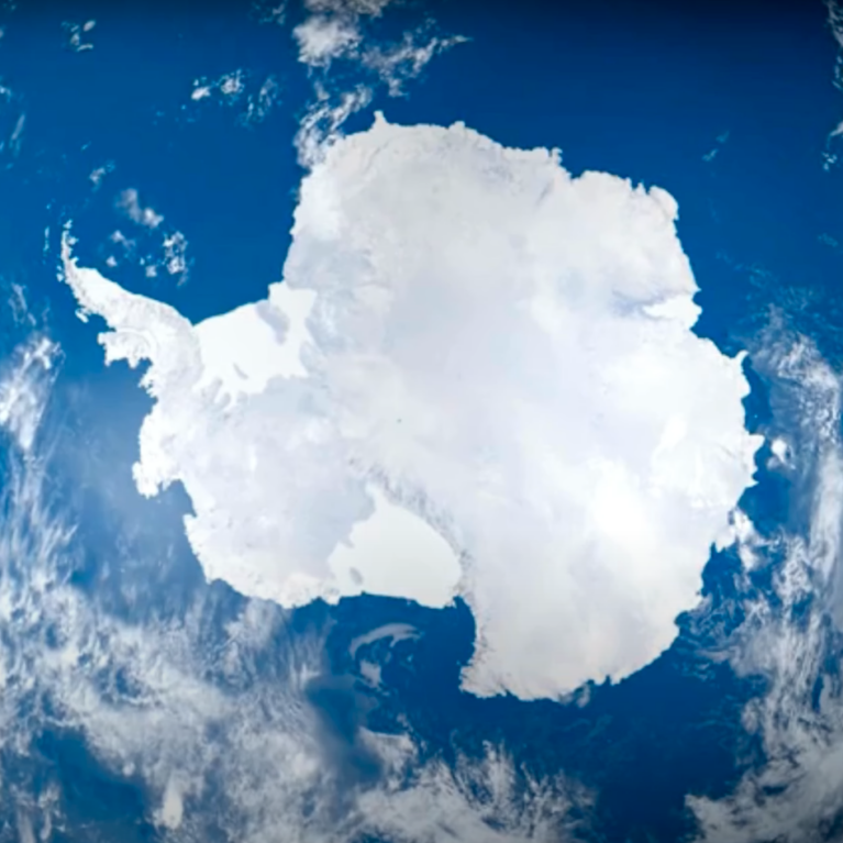 antarctica from space