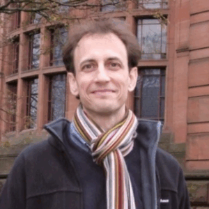 A person posing for the camera.